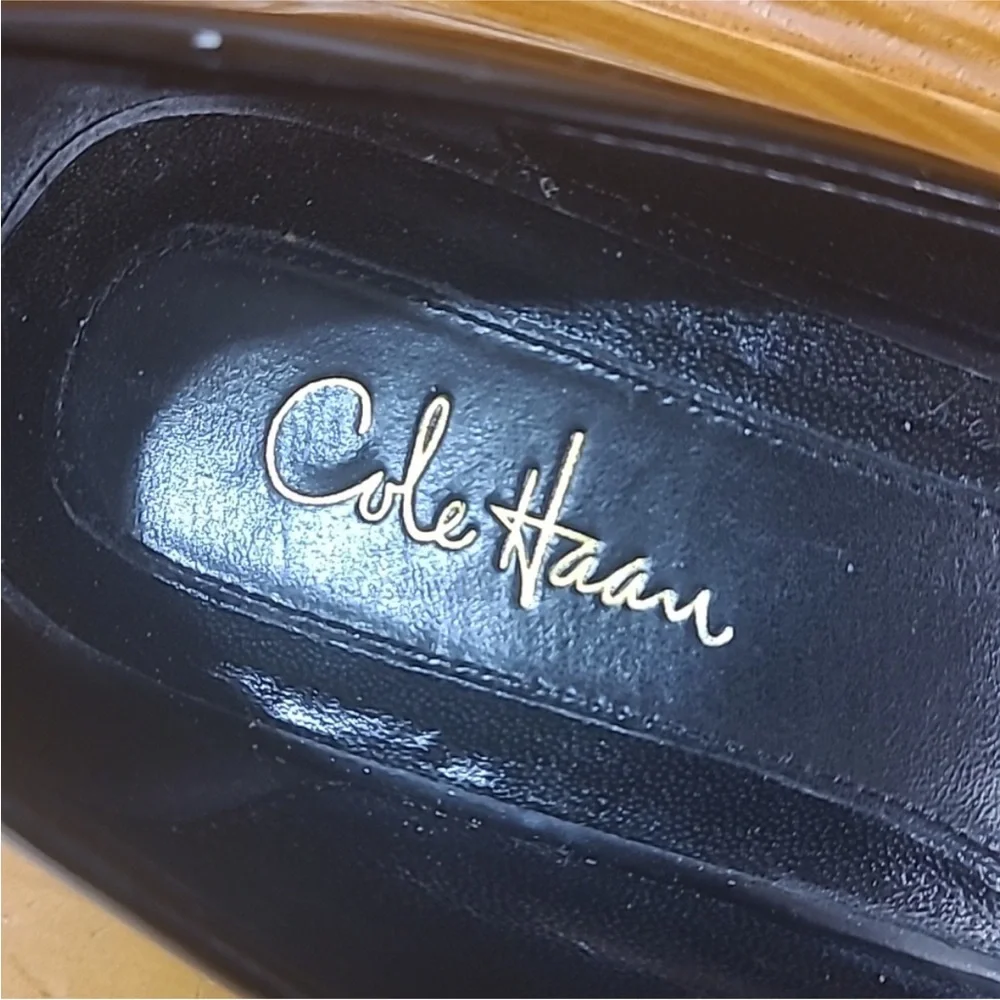 Cole Haan Black‎ patent  Wedge Shoes